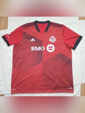 ADIDAS Toronto FC BMO 2021-22 Home Athletic Soccer Jersey - Men's XXXL